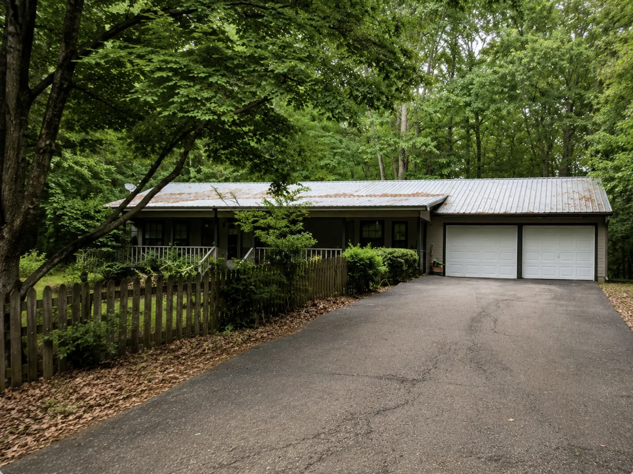 Metal Roof Ranch before renovation